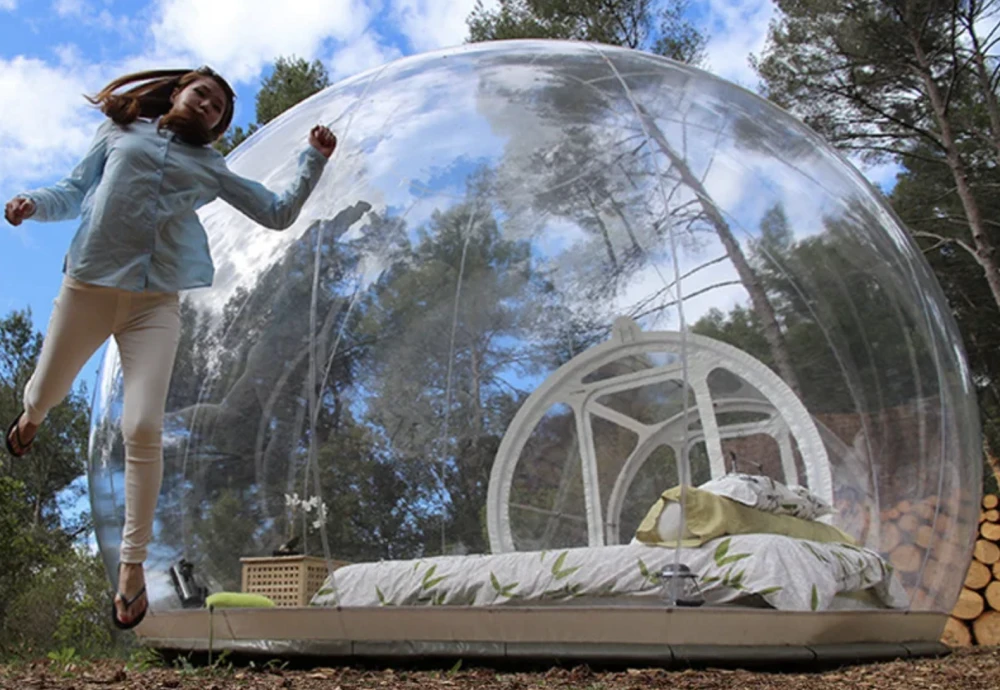 bubble tent house