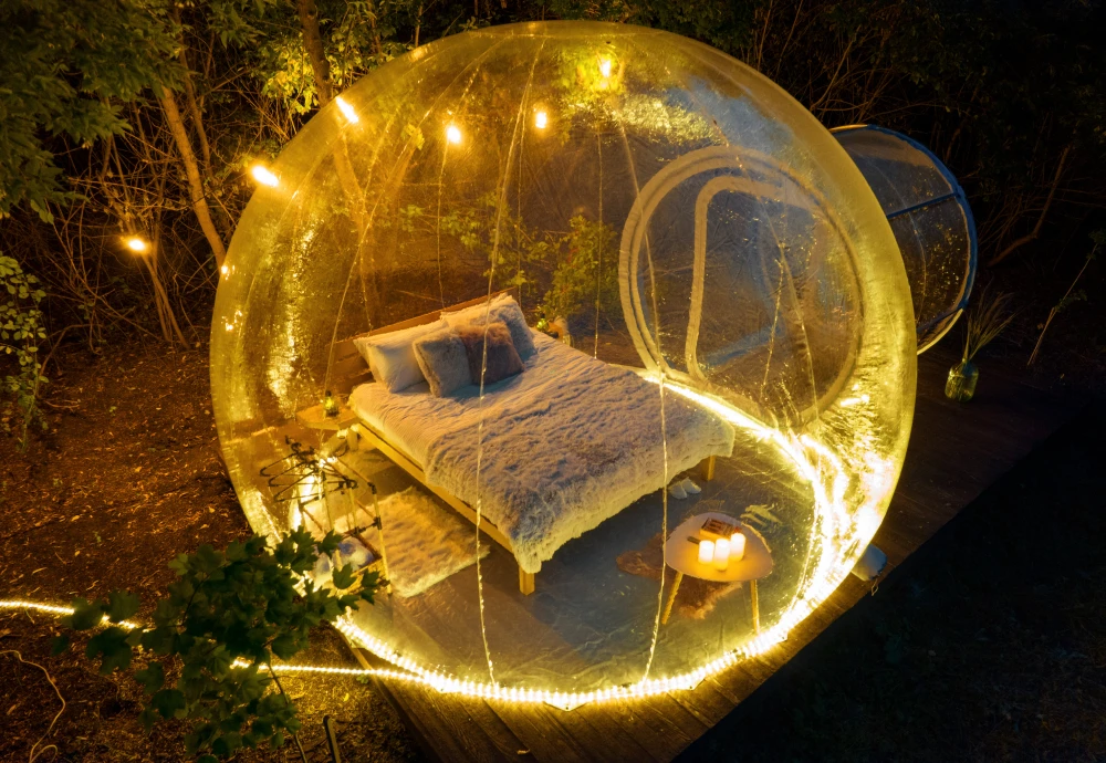 bubble winter tent